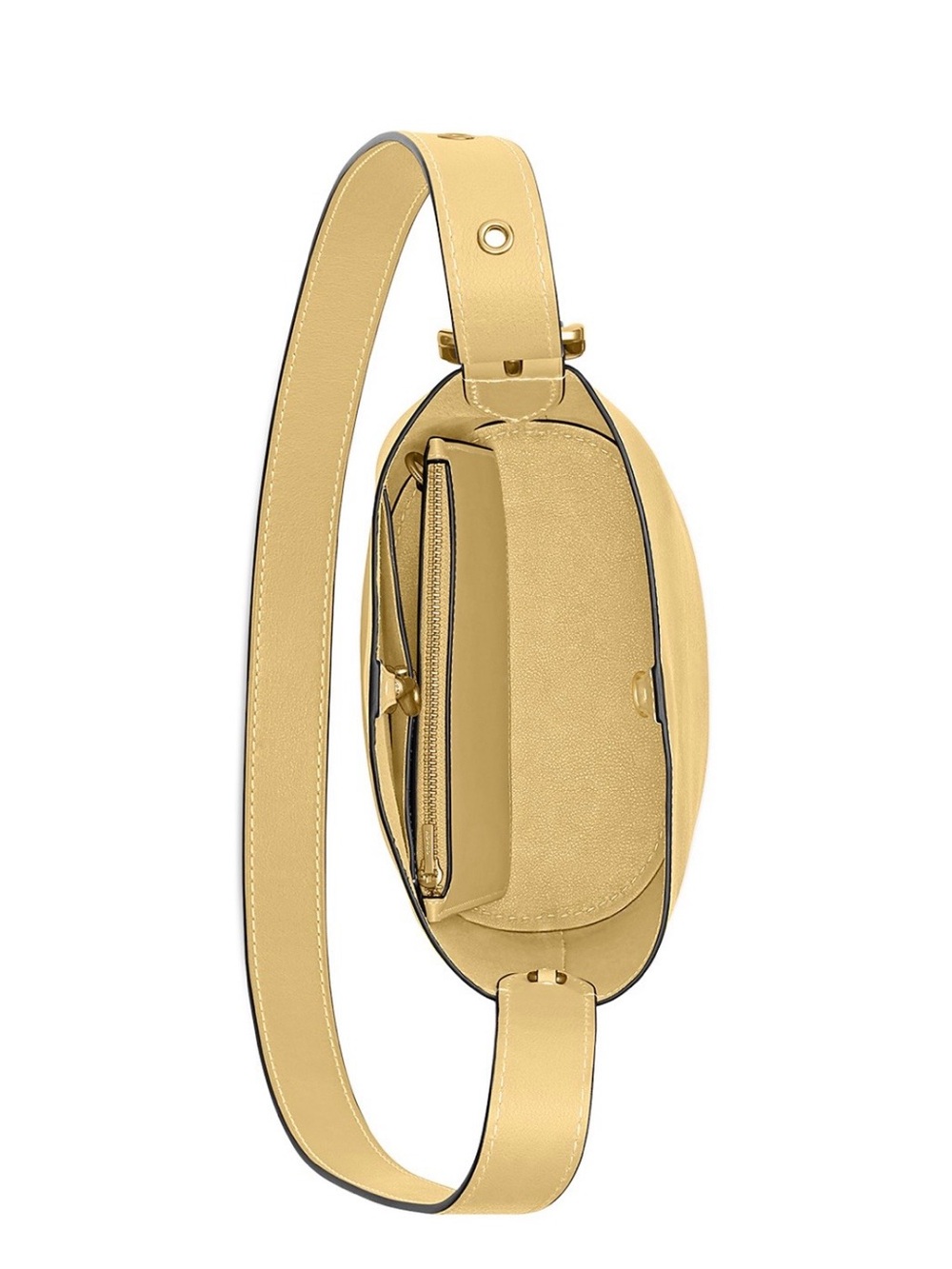 Like new, carried once:COACH Bleecker Leather Bucket Bag 21; excellent condition